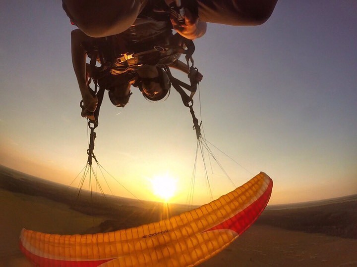 Полет на параплане в СПБ