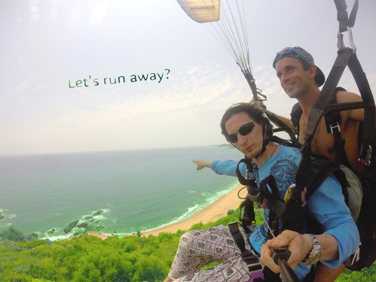 Полет в облаке