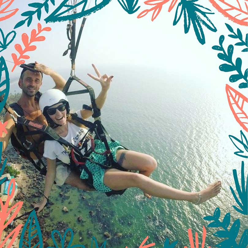 Полет на параплане в СПБ