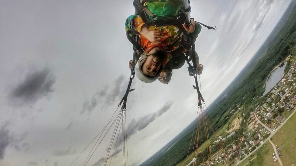 Сертификат на полет на параплане над Санкт-Петербургом